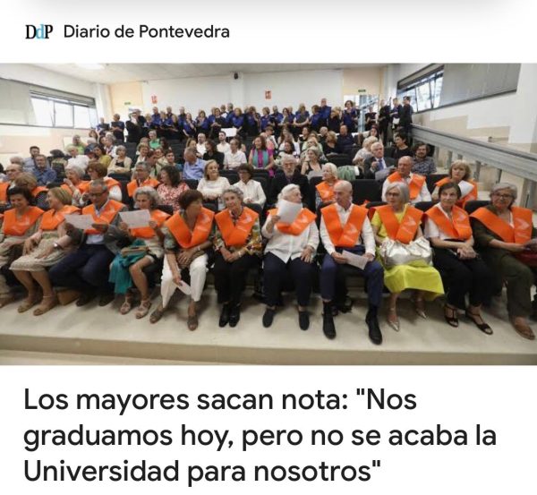 Graduación en Pontevedra